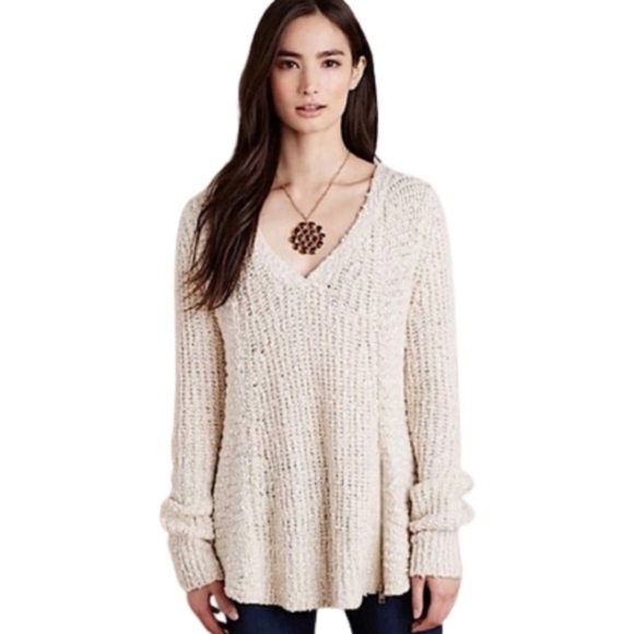 Anthropologie Sweaters - Anthro Moth Wool/Alpaca Side Zipper Sweater